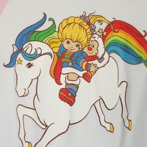 bella Tops - Rainbow Brite baseball shirt bella Tops - Rainbow Brite baseball shirt